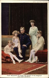 Their Majesties the King and Queen of the Belgians and Their Children Their Majesties the King and Queen of the Belgians and Their Children