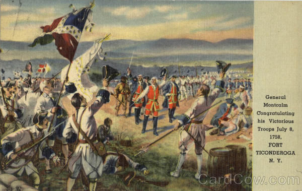 after the battle july 8 1758 fort ticonderoga ny send christmas cards to troops