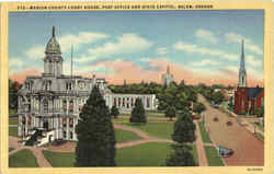 Marion County Court House Post Office And State Capitol Marion County Court House Post Office And State Capitol