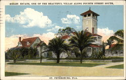 Sibley Estate, One of the Beautiful Villas along Fourth Street South Sibley Estate, One of the Beautiful Villas along Fourth Street South