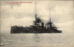 H.M.S. Invincible Armoured Cruiser Tonnage 17,250 H.M.S. Invincible Armoured Cruiser Tonnage 17,250