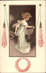 Girl In A White Gown Girl In A White Gown