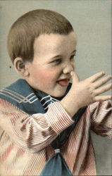 Young Boy in Sailor Suit Young Boy in Sailor Suit