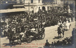 Emperor Franz Josef - Kaiser Jubilee Festzug, June 12, 1908 Emperor Franz Josef - Kaiser Jubilee Festzug, June 12, 1908