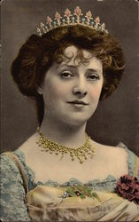 Portrait of Woman in Jewels and Crown Portrait of Woman in Jewels and Crown