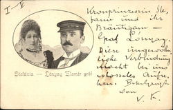 Princess Stephanie of Belgium and husband Count Elemer Lonyay Princess Stephanie of Belgium and husband Count Elemer Lonyay