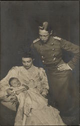 William, German Crown Prince and wife Duchess Cecilie William, German Crown Prince and wife Duchess Cecilie