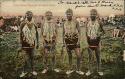 Young Braves Ready for the Grass Dance Young Braves Ready for the Grass Dance