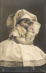 Young Girl with Doll Young Girl with Doll