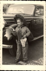 Vintage Photograph of Young Boy Dressed as a Cowboy Vintage Photograph of Young Boy Dressed as a Cowboy