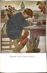 "Keep to the Right when you Write!" "Keep to the Right when you Write!"