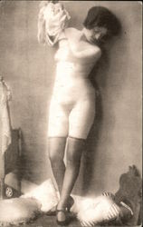 Nude Woman in Stockings & Shoes Nude Woman in Stockings & Shoes