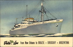 Delta Liner from New Orleans to South America Delta Liner from New Orleans to South America