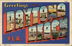 Greetings from Daytona Beach, Florida Greetings from Daytona Beach, Florida