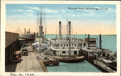 View of Municipal Docks and Boats View of Municipal Docks and Boats