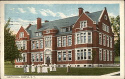 Street View of Smith Hall with Ladies on the Lawn Street View of Smith Hall with Ladies on the Lawn