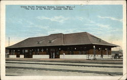 Union Pacific Passenger Station - "The Top of the World" - Altitude 7200 feet Union Pacific Passenger Station - "The Top of the World" - Altitude 7200 feet