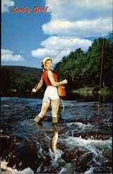 Lucky Girl - Pin-Up Fishing Lucky Girl - Pin-Up Fishing