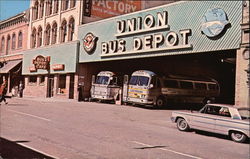 Union Bus Depot Butte, MT Postcard Postcard