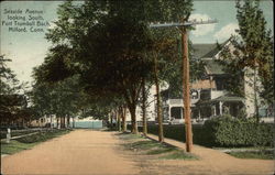 Seaside Avenue Looking South, Fort Trumbull Bach Seaside Avenue Looking South, Fort Trumbull Bach
