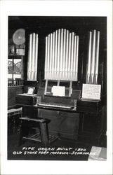 Old Stone Fort Museum - Pipe Organ Built 1800 Postcard