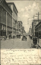 17th Street Looking Toward The Union Depot 17th Street Looking Toward The Union Depot