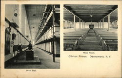 Clinton Prison - West Hall and Mess Room Clinton Prison - West Hall and Mess Room