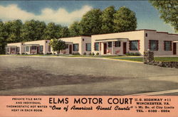 Elms Motor Court - "One of America's Finest Courts" Elms Motor Court - "One of America's Finest Courts"