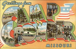 Greetings from Camp Crowder Greetings from Camp Crowder