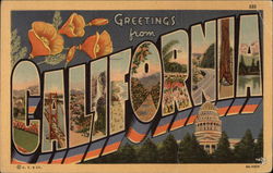 Greetings from California Greetings from California
