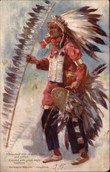 Streaked with Crimson, Blue and Yellow, Crested with Great Eagle Feathers, The Song of Hiawatha Streaked with Crimson, Blue and Yellow, Crested with Great Eagle Feathers, The Song of Hiawatha