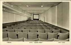 Cinema, R.M.S. Queen Mary, First Class Cinema, R.M.S. Queen Mary, First Class