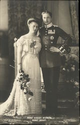 Prinz August Wilhelm with Bride Prinz August Wilhelm with Bride