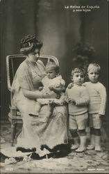The Queen of Spain and her Children The Queen of Spain and her Children