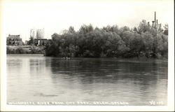 Willamette River from City Park Willamette River from City Park