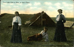 Two Little Girls in Blue, on Their Claims Two Little Girls in Blue, on Their Claims