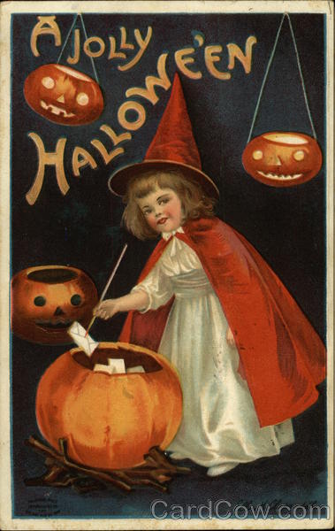 Jolly Hallowe'en Ellen Clapsaddle Halloween