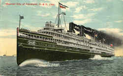 Steamer City Of Cleveland D. & C. Line