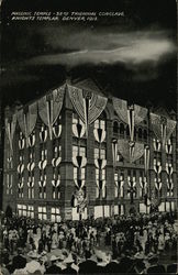 Masonic Temple, 32nd Triennial Conclave, Knights Templar 1913 Masonic Temple, 32nd Triennial Conclave, Knights Templar 1913