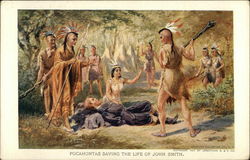 Pocahontas Saving the Life of John Smith Pocahontas Saving the Life of John Smith