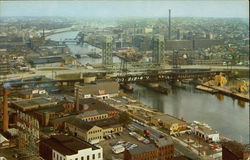 Passaic River with Stickel Bridge Passaic River with Stickel Bridge