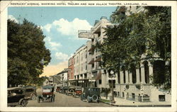 Kentucky Avenue showing Hotel Thelma and New Palace Theatre Kentucky Avenue showing Hotel Thelma and New Palace Theatre