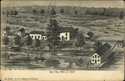 Bay City in 1837 Bay City in 1837