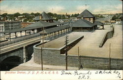 Brockton Station, NYNH & H RR Brockton Station, NYNH & H RR