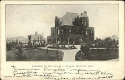 Residence of Governor William L. Douglas Residence of Governor William L. Douglas