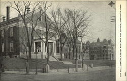 City Hall, Library, English and Latin High Schools City Hall, Library, English and Latin High Schools