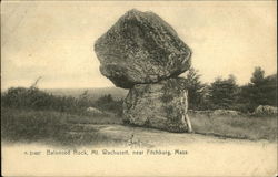 Balanced Rock, Mt. Wachusett Balanced Rock, Mt. Wachusett