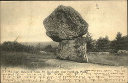Balanced Rock, Mt. Wachusett Balanced Rock, Mt. Wachusett