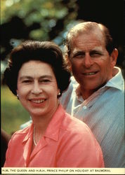 H.M. the Queen and H.R.H. Prince Philip on holiday at Balmoral H.M. the Queen and H.R.H. Prince Philip on holiday at Balmoral