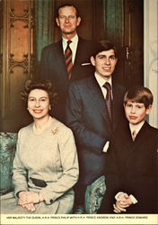 Her Majesty the Queen, H.R.H. Prince Philip with H.R.H. Prince Andrew and H.R.H. Prince Edward Her Majesty the Queen, H.R.H. Prince Philip with H.R.H. Prince Andrew and H.R.H. Prince Edward